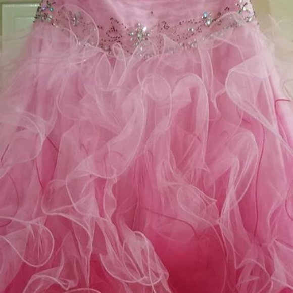 Girls pageant dress